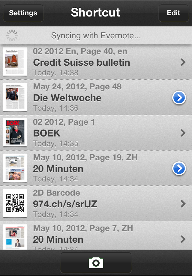 iPhone Screenshot 1